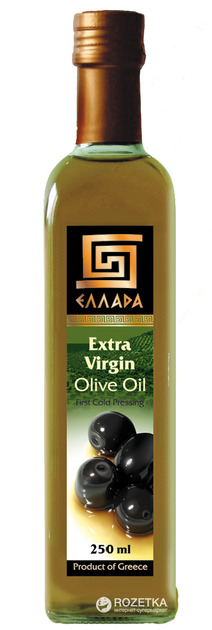 Олія олив Ellada Extra Virgin скло 250мл